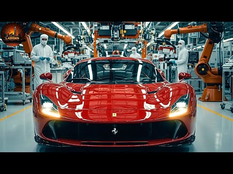 Inside the Ferrari P4/5 Pininfarina Factory: Building the One Off Hypercar Masterpiece Full Process