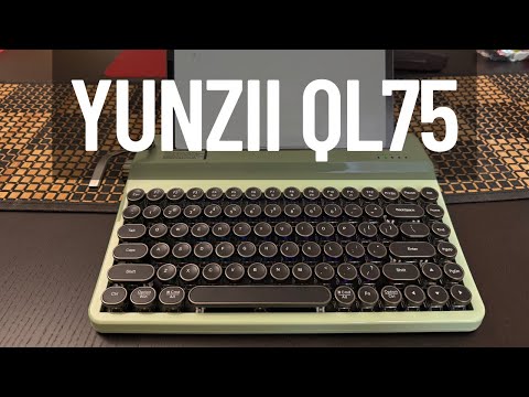 Yunzi QL75 Review – This Typewriter Keyboard Surprised Me!
