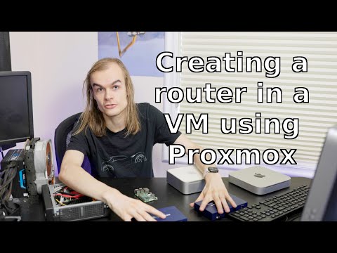 Creating a virtual router in Proxmox