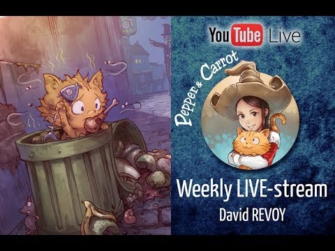 David Revoy Live Stream: Shading tips!