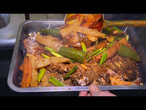 火辣辣大份量重慶萬州烤魚-台灣美食│Chong Qing Grilled Fish -Taiwanese Food