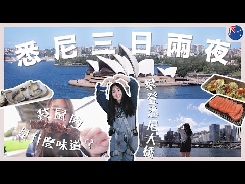【澳洲Vlog】悉尼3日2夜🇦🇺必去景點/市集？攀上悉尼大橋‼️ 開箱膠囊旅館📍｜悉尼歌劇院｜The Rocks Market｜RAChannel
