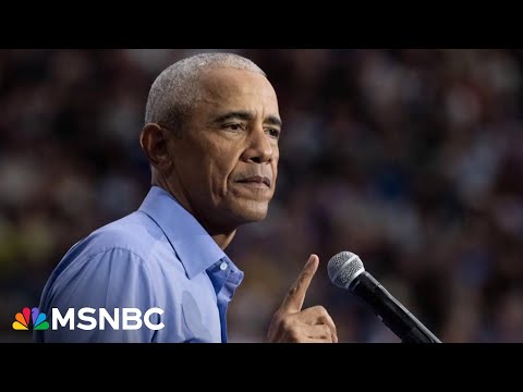 Fmr. President Obama comes out swinging against Donald Trump ahead of NJ and VA elections 