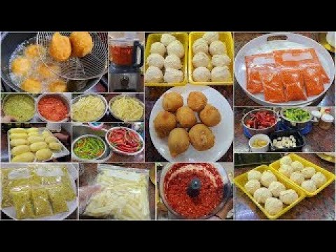 تفريزات رمضان مش بس لحوم❌تفريزات عملية للمرأة الذكية👏انجح تخزين للبطاطس بدون زيت👌