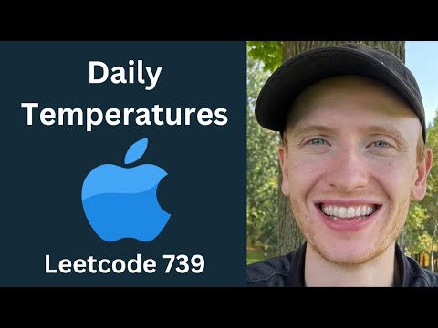 Daily Temperatures - Leetcode 739 - Stacks (Python)