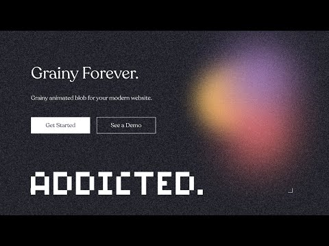 I tried designing and coding grainy textures for a week