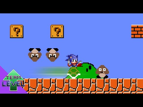 If Sonic was in Super Mario Bros.