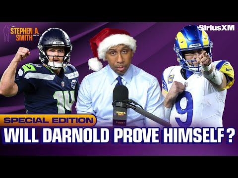 Tonight is the BATTLE OF THE MVPS as the Seahawks face off against the Rams