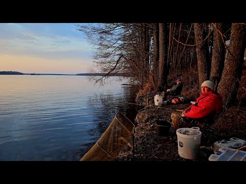 Открытие Сезона 2023! Рыбалка с Двумя Ночевками на Чигиринском Водохранилище. Рыбалка на Фидер.