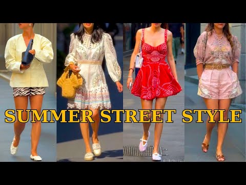 Milan Street Style July 2025 — Summer Elegance with Timeless Dresses and Quiet Luxury Outfits