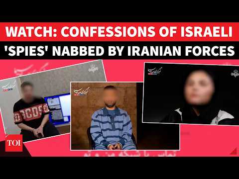 'I Messaged Bibi': Iran Captures ‘Netanyahu Agents’, Parades Them on Camera, Airs Confessions
