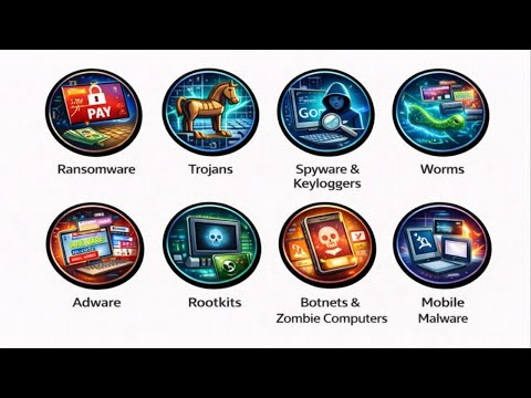 Every Computer Malware Explained in 7 Minutes