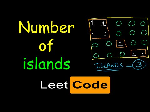 Number of islands | Leetcode #200