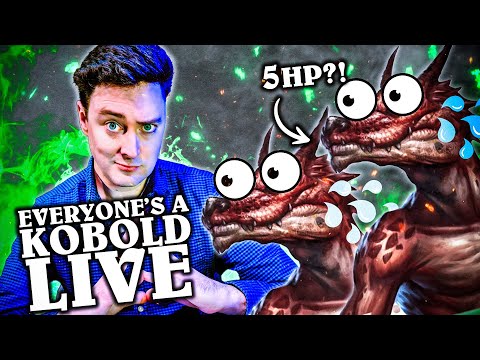 D&D But... Everyone's A Kobold LIVE! | Oxventure