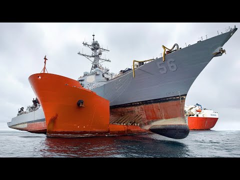 US Navy’s Extreme Solution to Save Damaged Ship Lost in Ocean