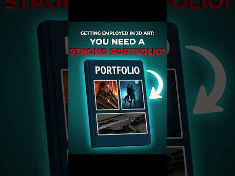 Why You’re Not Getting Hired as a 3D Artist #3dart #gameart #blender