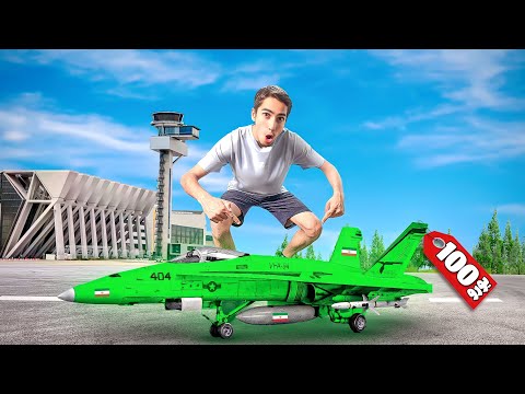 گران و سریع ترین هواپیما کنترلی جهان رو خریدم 😍💸 خیلی خفن بود