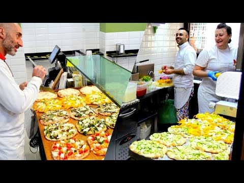 La deliziosa PINSA Romana di "Pinsere" a Roma | iscriviti @Romafood  | Street food Roma