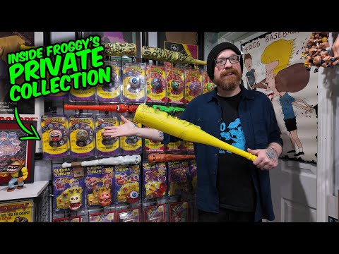 FROGGY FLIPS Shows Us His INSANE Vintage Toy Room