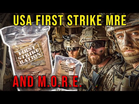 🇺🇸 | US First Strike Ration + MORE Pack: The Ultimate Combat Meal?