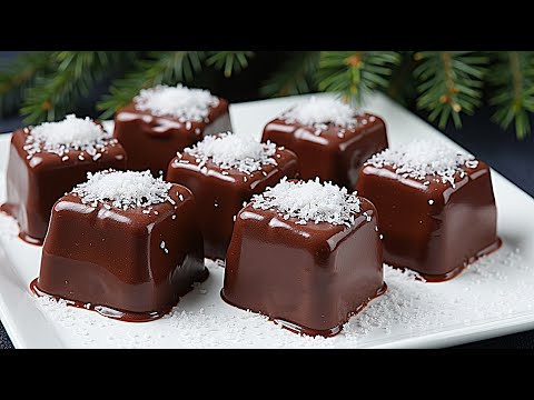🎄 Christmas dessert in 5 minutes! No baking required! Just a few ingredients!