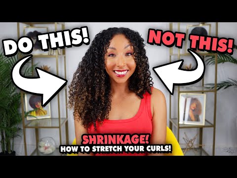 How To Stretch Your Curls & Avoid Shrinkage! Curly Hair Styling Tips!  | BiancaReneeToday