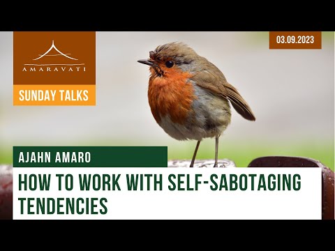 How To Work With Self-Sabotaging Tendencies | Ajahn Amaro | 03.09.2023