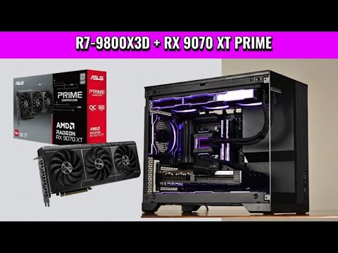 ✨ ASMR PC Build 2025 | Ultimate Gaming Setup | Ryzen 7 9800X3D + RX 9070 XT