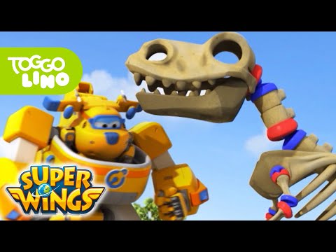 Super Wings Deutsch | Der Riesendino 🦖🚁🌎 | Neue Folge | Toggolino Serien