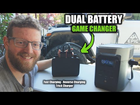 STOP INSTALLING DUAL BATTERIES AND TRY THIS!  Ecoflow 3 in 1 Alternator Charger