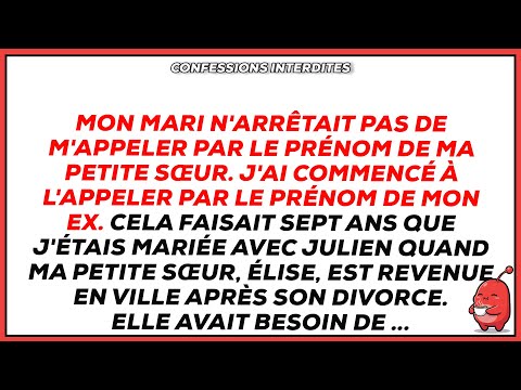Il m’appelait sans cesse par le prénom de ma sœur… alors j’ai répondu en l’appelant comme mon ex.