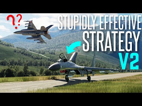 HUMILIATING FLIGHT SIMMERS WITH THIS STUPID STRATEGY... AGAIN - DCS World J-11 Gameplay