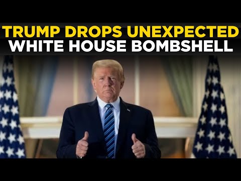 Trump LIVE: US President Donald Trump Urgent Address To The World From White House | Russia