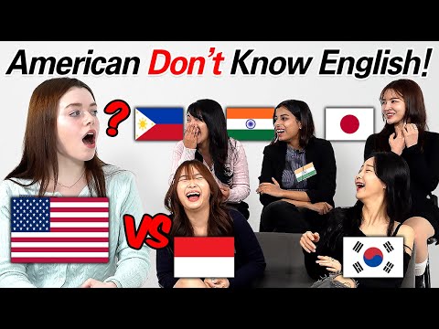 American Don't Know English! English Words Differences In 5 Asian Countries!