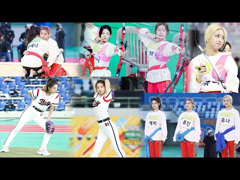 💗❄❄🧊 ITZY all compilation on Idol Athletics 2020