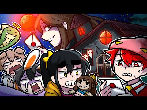 초대장을 받고 공포의 잠뜰 저택에 초대된 5명..