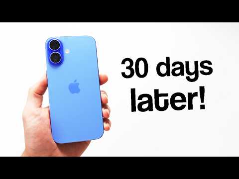 iPhone 16 - Experience 30 days later!