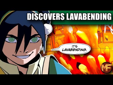 Toph Discovers Lavabending For the First Time: Brand New Avatar Story