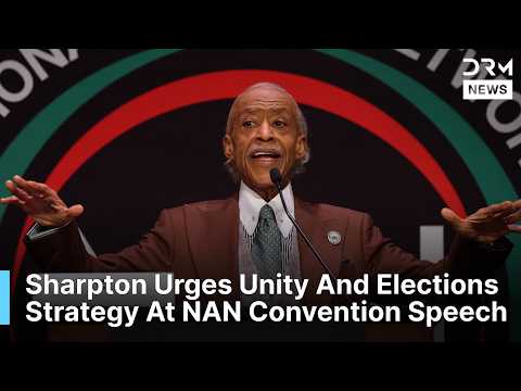 Al Sharpton Pushes Political Action Message At New York NAN Event | DRM News | AC1F