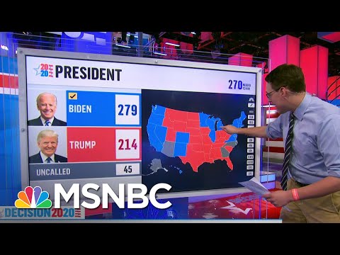 Steve Kornacki Explains How Joe Biden Rebuilt The "Blue Wall" & Won The Presidency | Andrea Mitchell