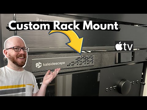 Apple TV and Kaleidescape - How To Rack Mount in a Single 1U Space