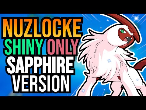 Can i Beat Pokemon Sapphire with ONLY SHINIES?