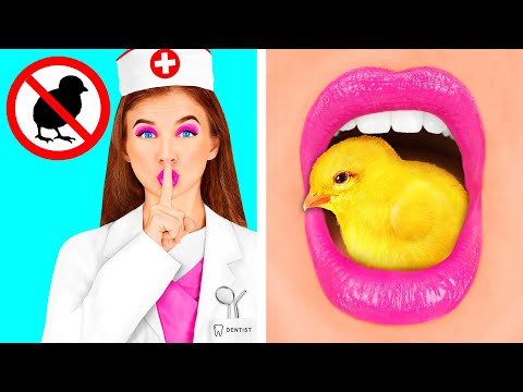 Cara Menyamarkan Haiwan Peliharaan Dari Doktor Gigi PaRaRa Challenge