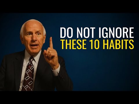 DO NOT Ignore These 10 Habits | Jim Rohn Motivation