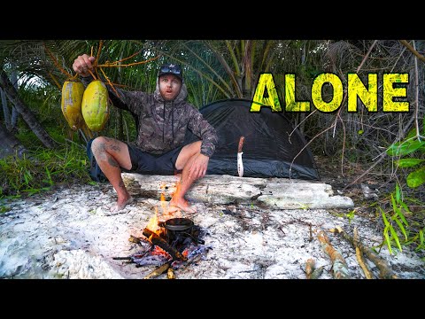Sobreviví 24 horas solo en una isla remota cazando mi propia comida