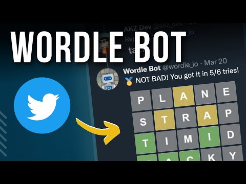 Making a Twitter Bot that lets you play WORDLE!