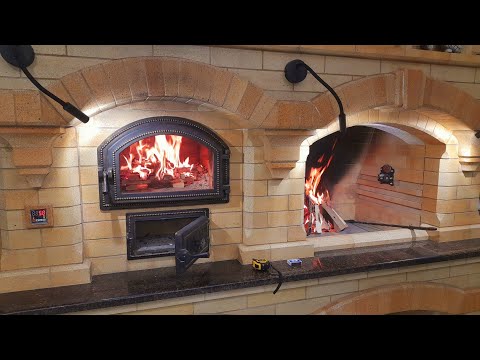 Финальное видео Топка печи, растопка печи и мангала в реальном времени, ответы на вопросы