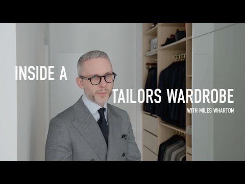 Inside a Tailors Wardrobe: Decisions, Details, and Design