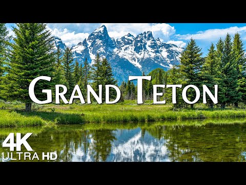 Grand Teton National Park 4K UHD - Stunning Footage, Scenic Relaxation Film with Relaxing Music
