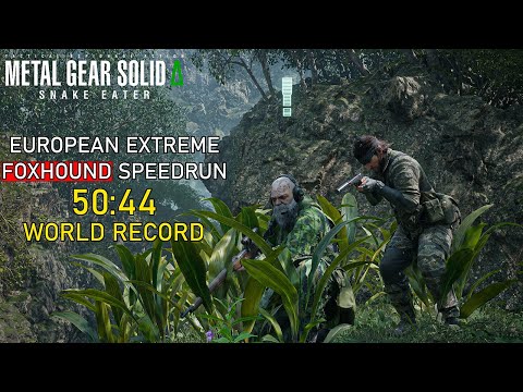 Metal Gear Solid Delta Speedrun in 50:44 | FOXHOUND European Extreme Glitchless (WORLD RECORD)